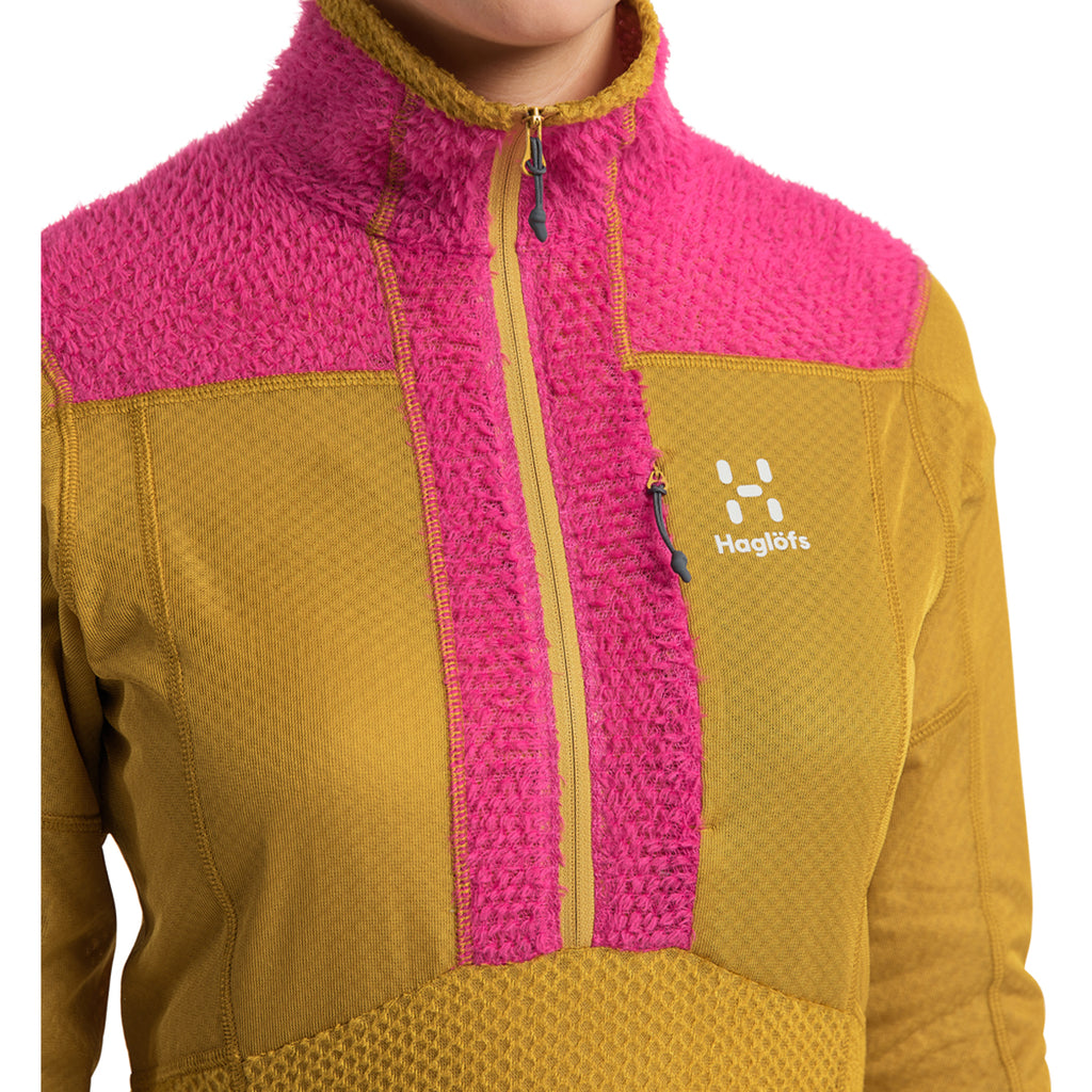 Polar Mujer L.I.M Mid Fast Top Women Haglöfs Amarillo 6