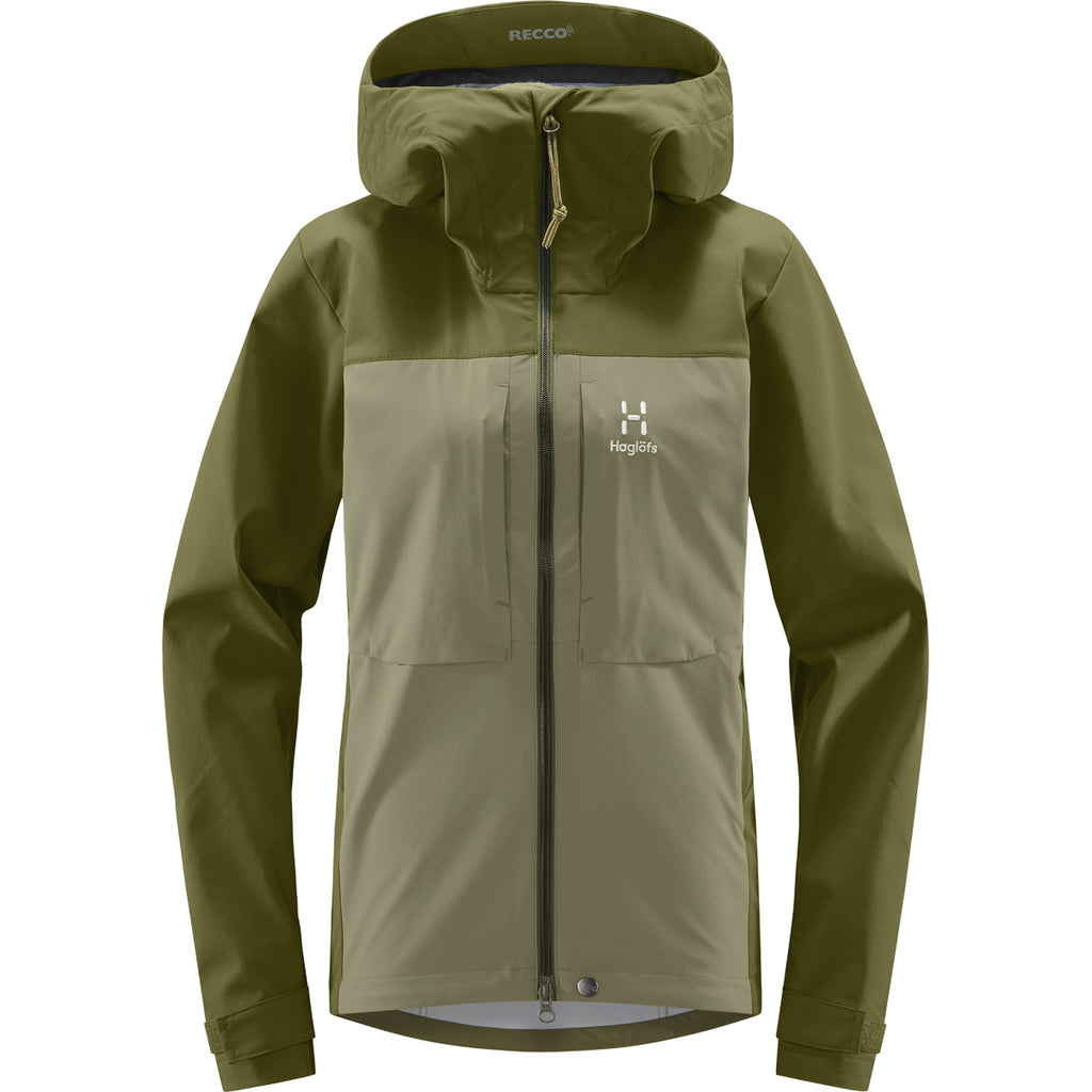 Chaqueta Mujer Touring Infinium Jacket Women Haglöfs Verde 1