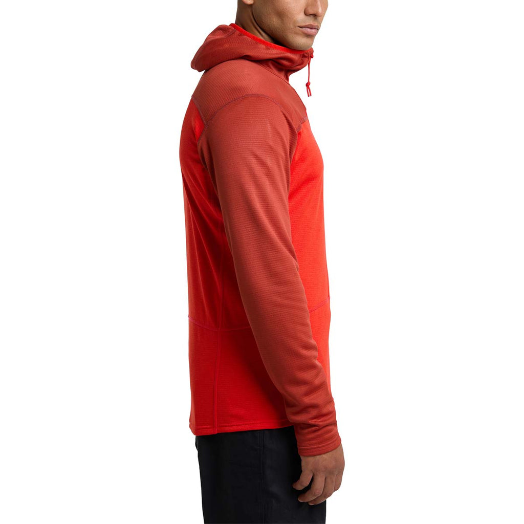 Polar Hombre Roc Flash Mid Hood Men Haglöfs Rojo 5