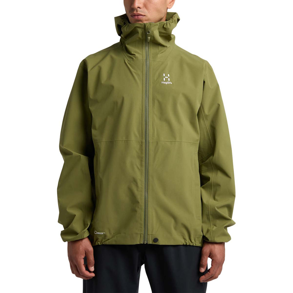 Chaqueta Hombre Sparv Proof Jacket Men Haglöfs Verde 3