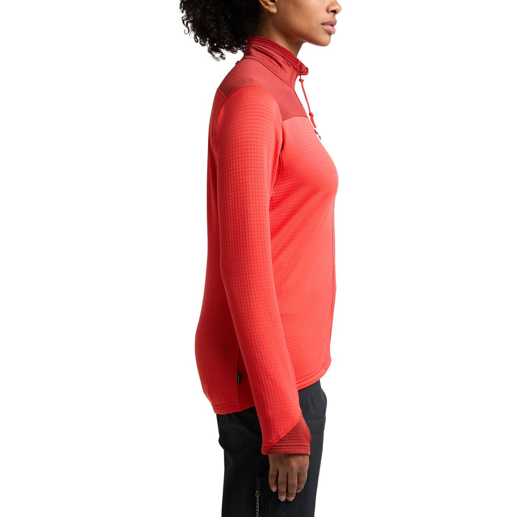 Polar Mujer Roc Spitz Mid Jacket Women Haglöfs Rojo 5