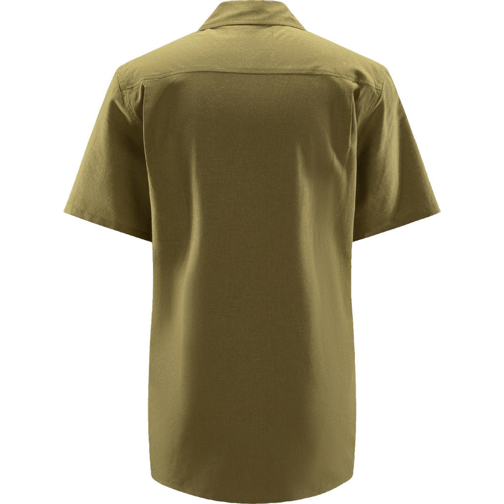 Camiseta Hombre Curious Hemp Ss Shirt Men Haglöfs Verde 2