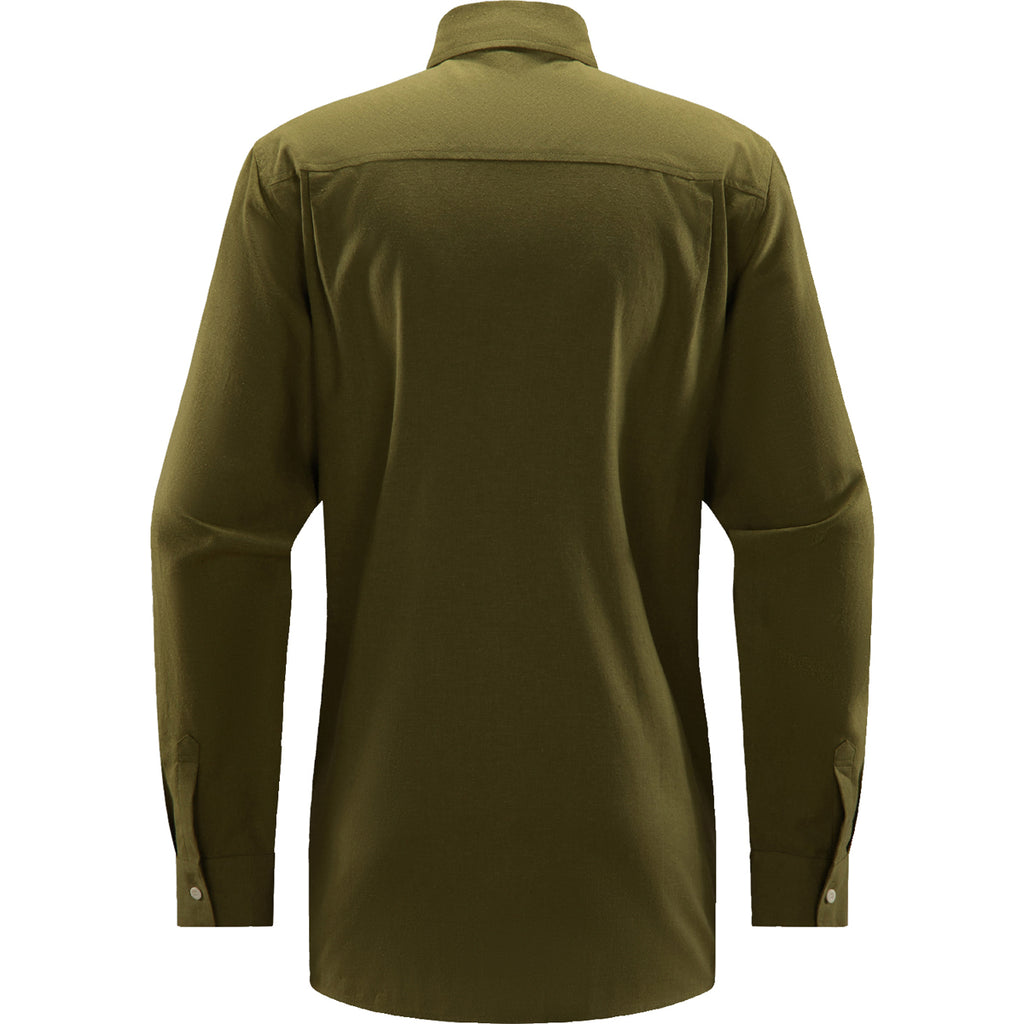 Camiseta Hombre Curious Hemp Shirt Men Haglöfs Verde 2