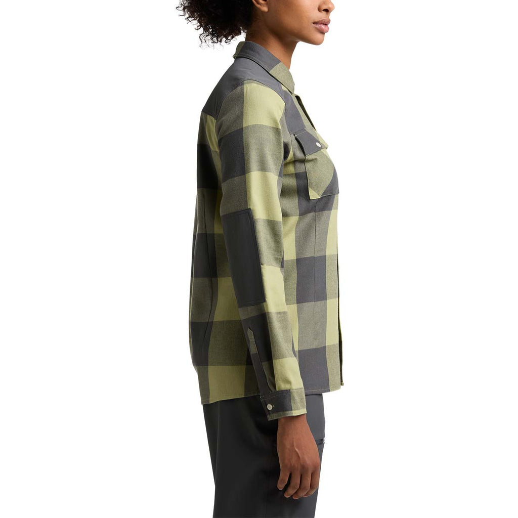 Camisa Mujer Timmer Shirt Women Haglöfs Verde 5