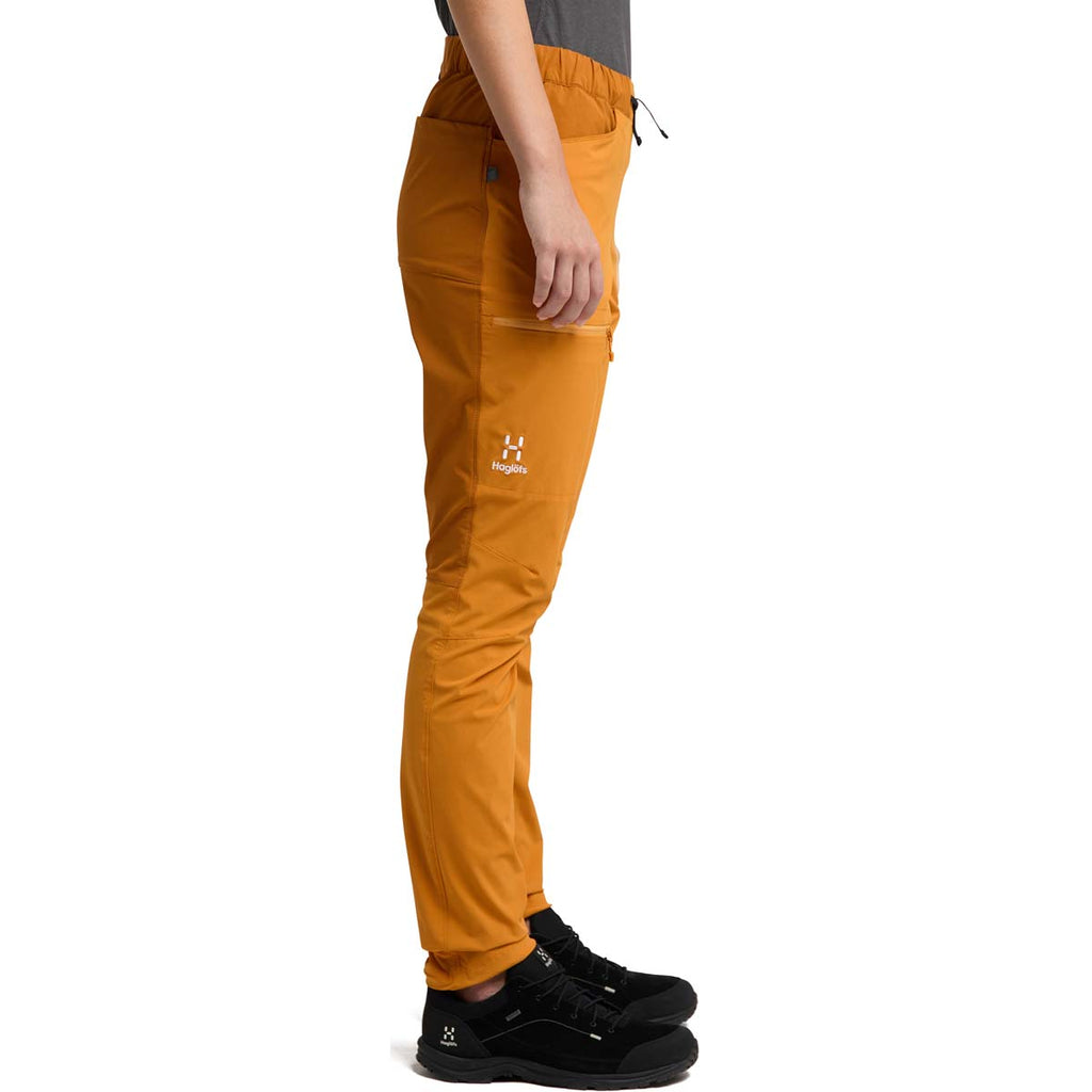 Pantalón Mujer Roc Lite Slim Pant Women Haglöfs Amarillo 5