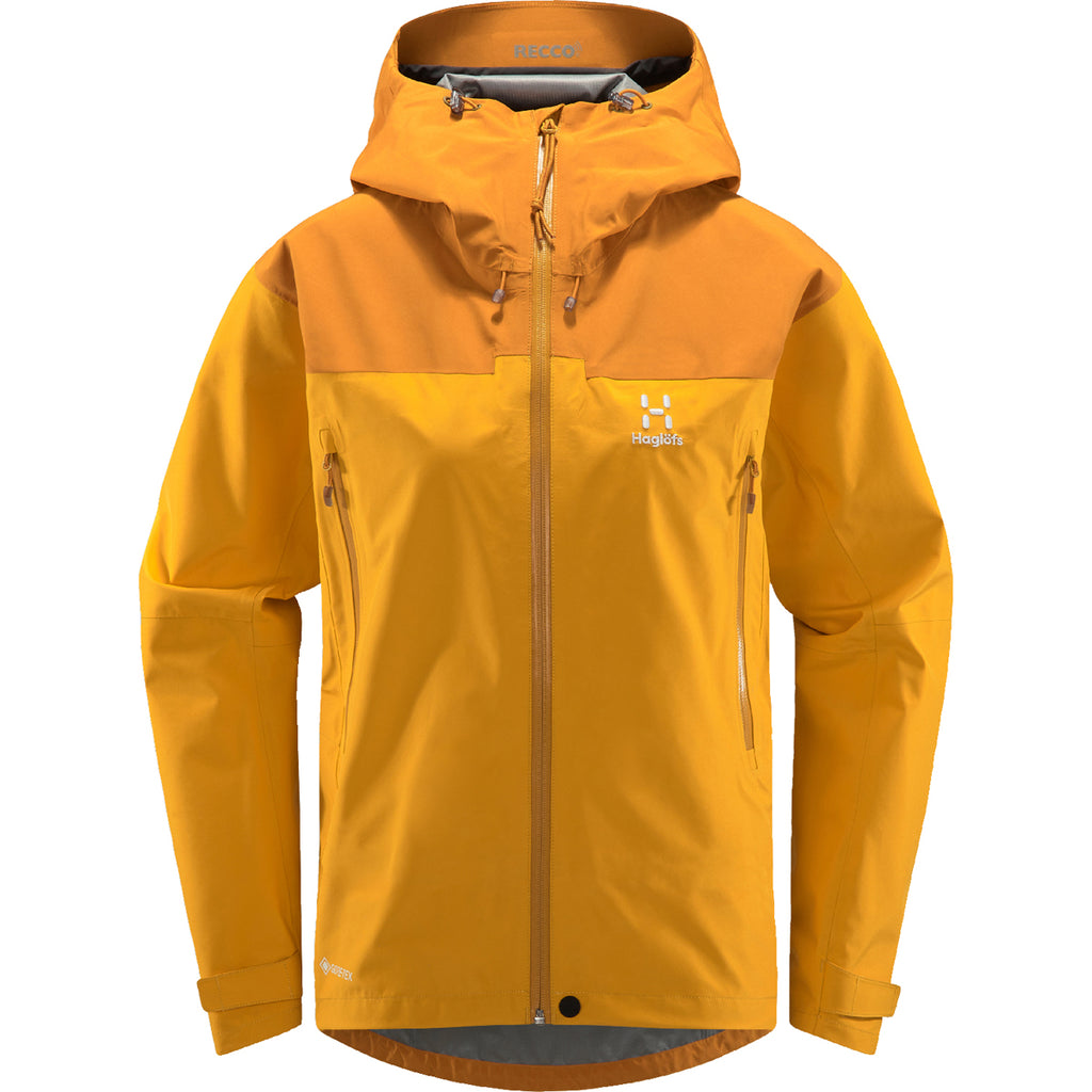 Chaqueta Mujer Roc Flash Gtx Jacket Women Haglöfs Amarillo 1