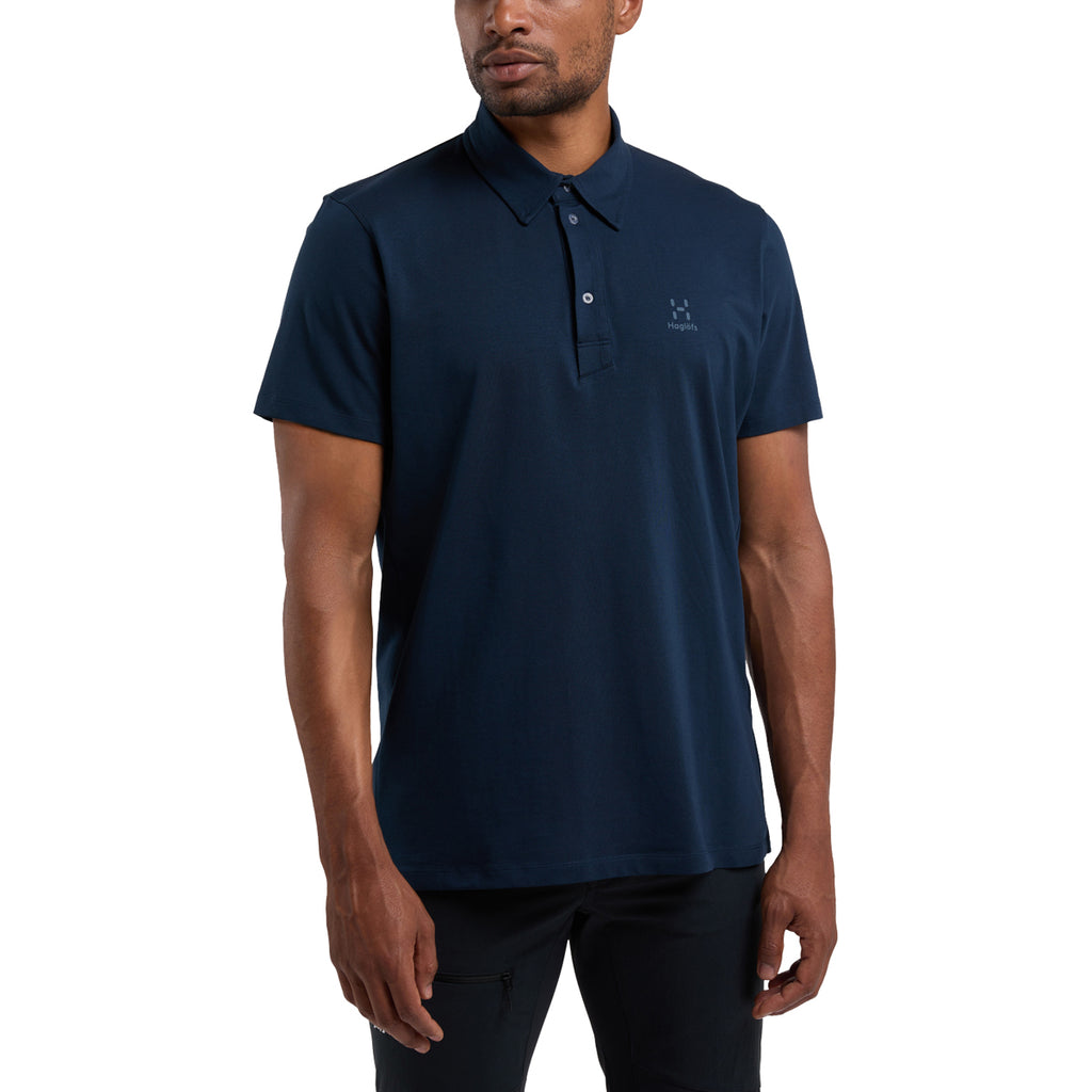 Polo Hombre Mirth Polo Men Haglöfs Azul 3