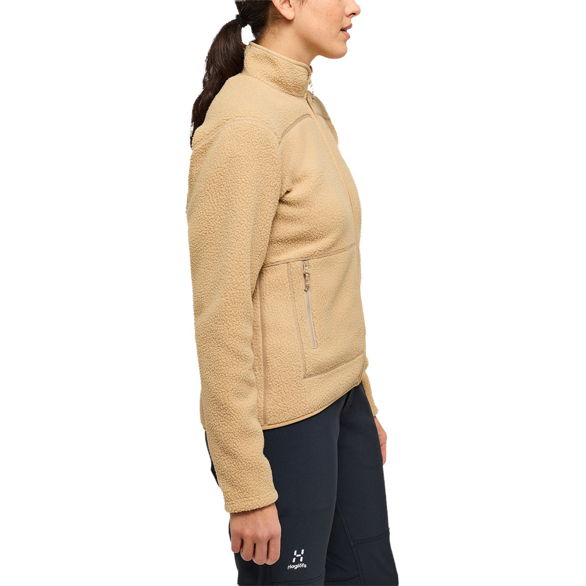 Polar Mujer Mossa Pile Jacket Women Haglöfs Marrón 3