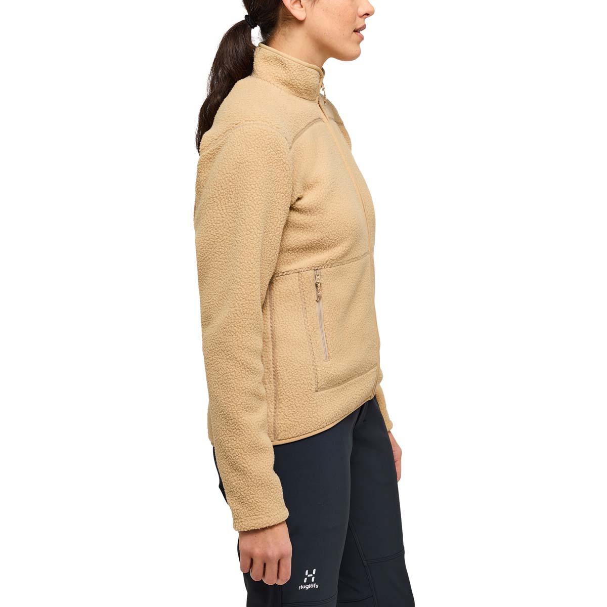Polar Mujer Mossa Pile Jacket Women Haglöfs Marrón 5