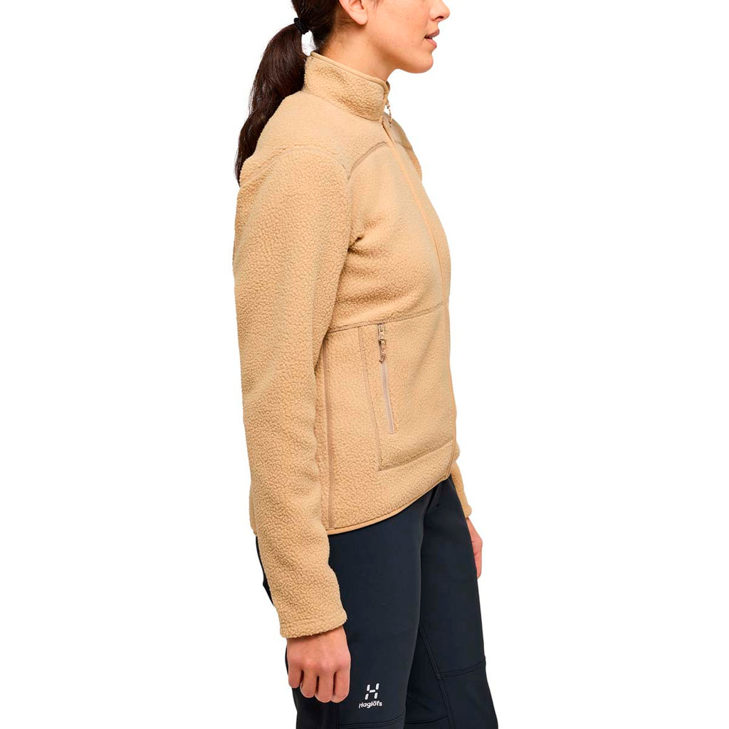 Polar Mujer Mossa Pile Jacket Women Haglöfs Marrón 5