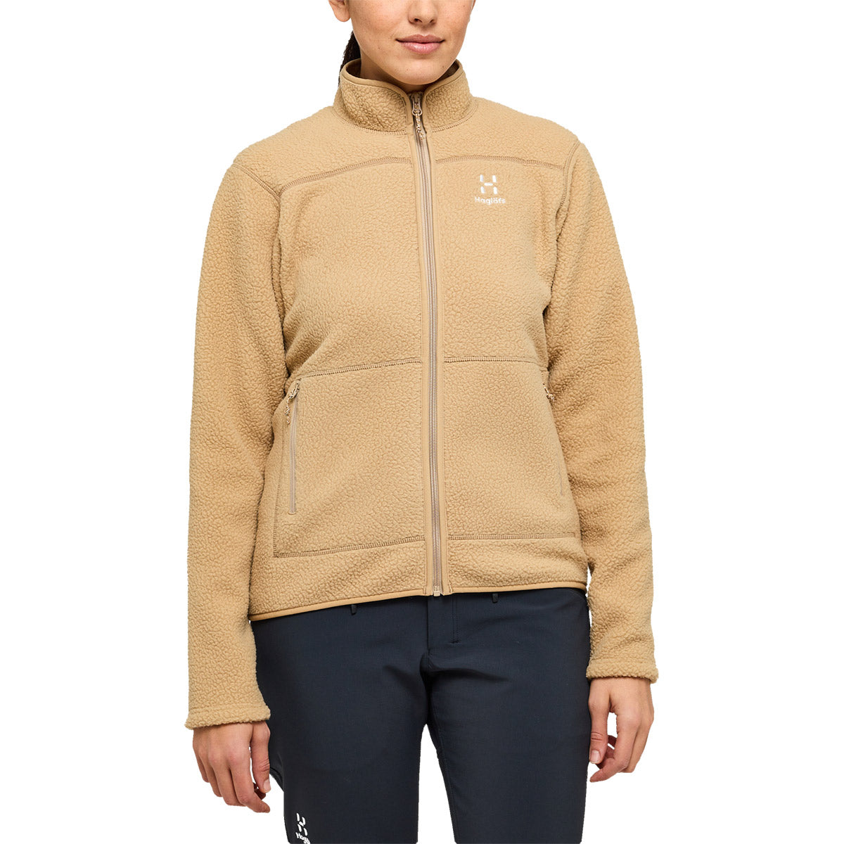 Polar Mujer Mossa Pile Jacket Women Haglöfs Marrón 1