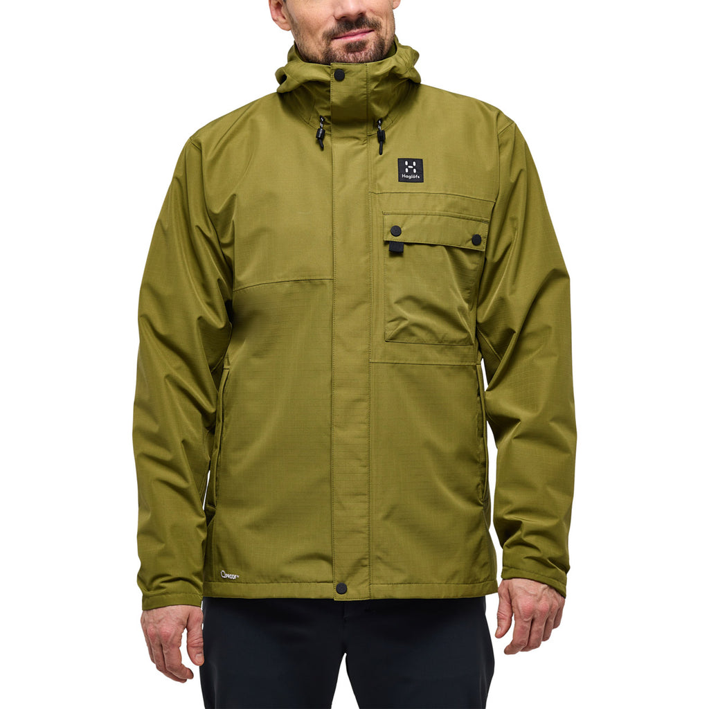 Chaqueta Hombre Porfyr Proof Jacket Men Haglöfs Verde 3