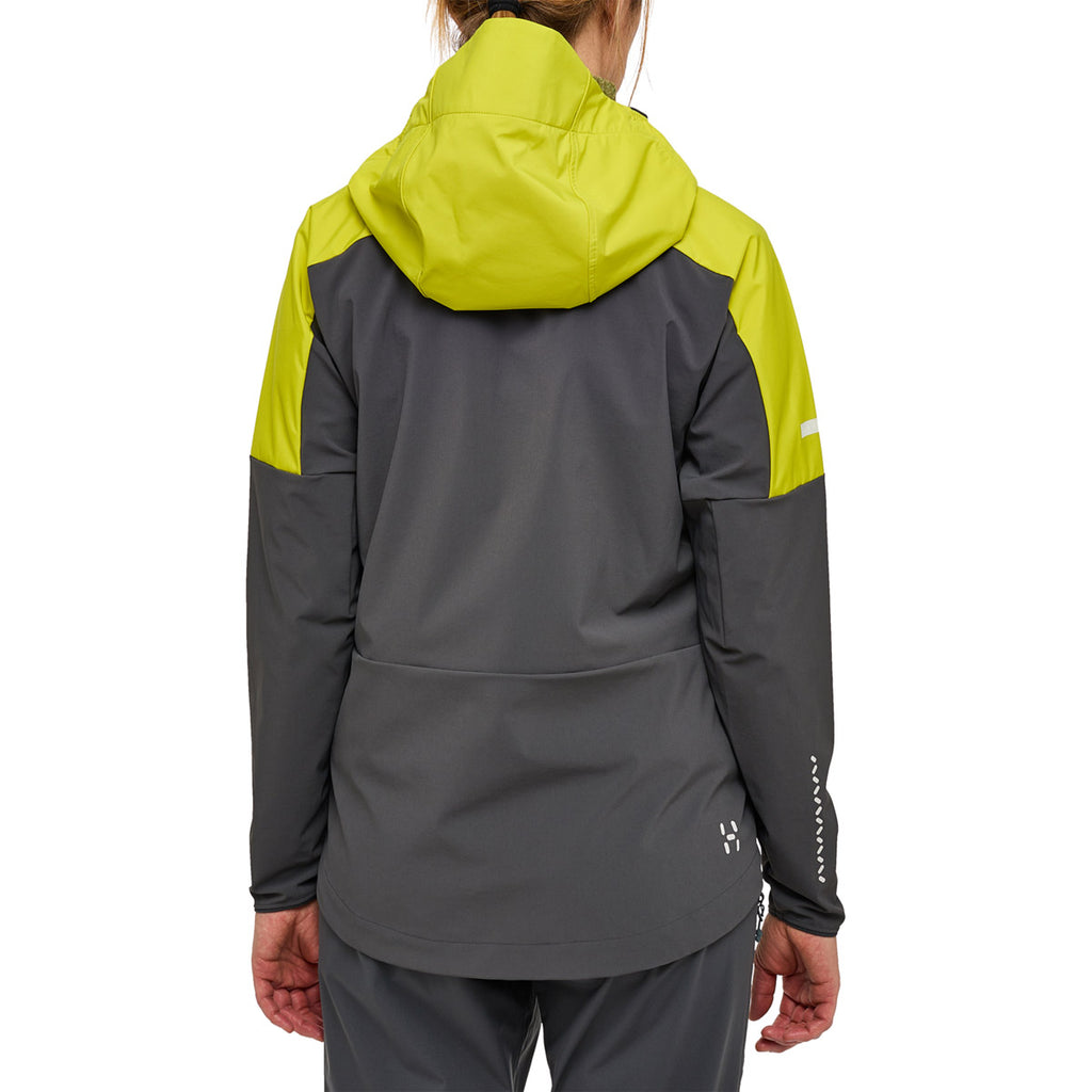 Chaqueta Mujer L.I.M Hybrid Touring Hood Wome Haglöfs Amarillo 4