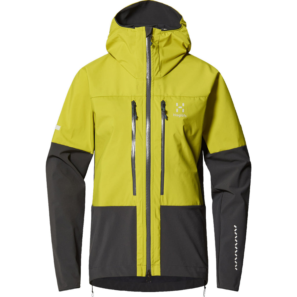 Chaqueta Mujer L.I.M Hybrid Touring Hood Wome Haglöfs Amarillo 1