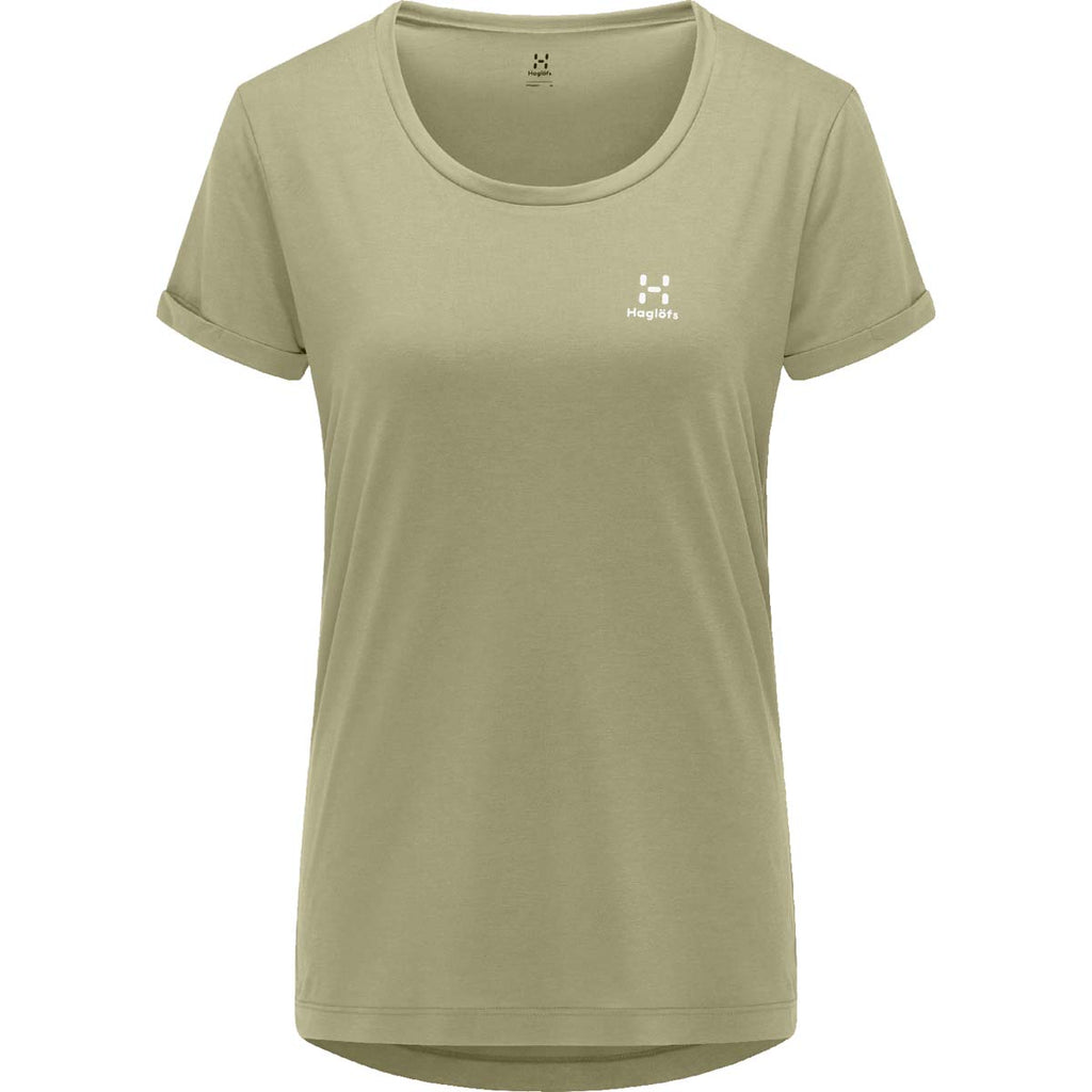 Camiseta Mujer Ridge Hike Tee Women Haglöfs Verde 1