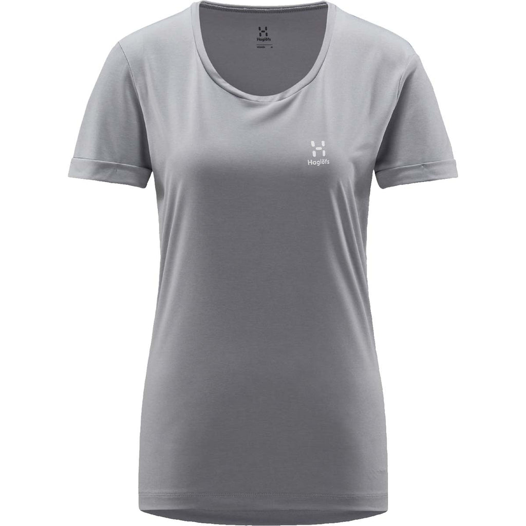 Camiseta Mujer Ridge Hike Tee Women Haglöfs Gris 1