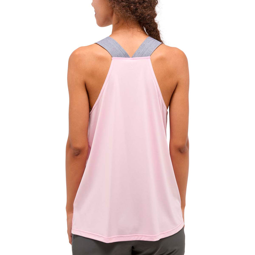 Camiseta De Tirantes Mujer Ridge Tank Women Haglöfs Rosa 4