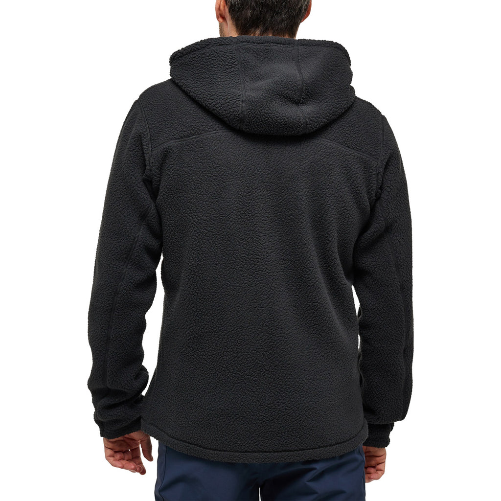 Polar Hombre Malung Pile Hood Men Haglöfs Negro 4