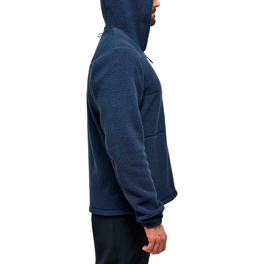 Polar Hombre Malung Pile Hood Men Haglöfs Azul 5