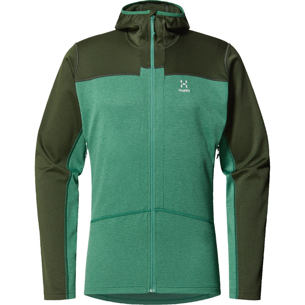 Polar Hombre Roc Flash Mid Hood Men Haglöfs Verde 1