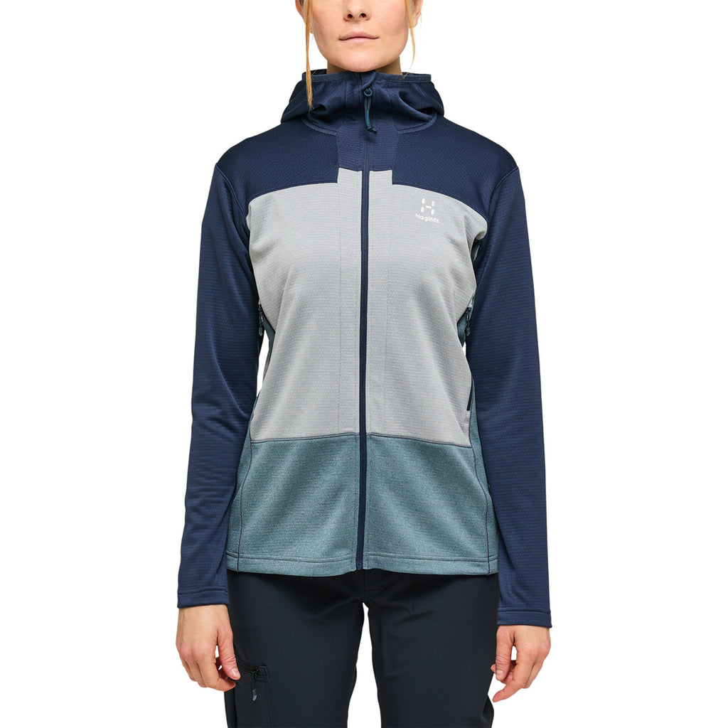 Polar Mujer Roc Flash Mid Hood Women Haglöfs Azul 3