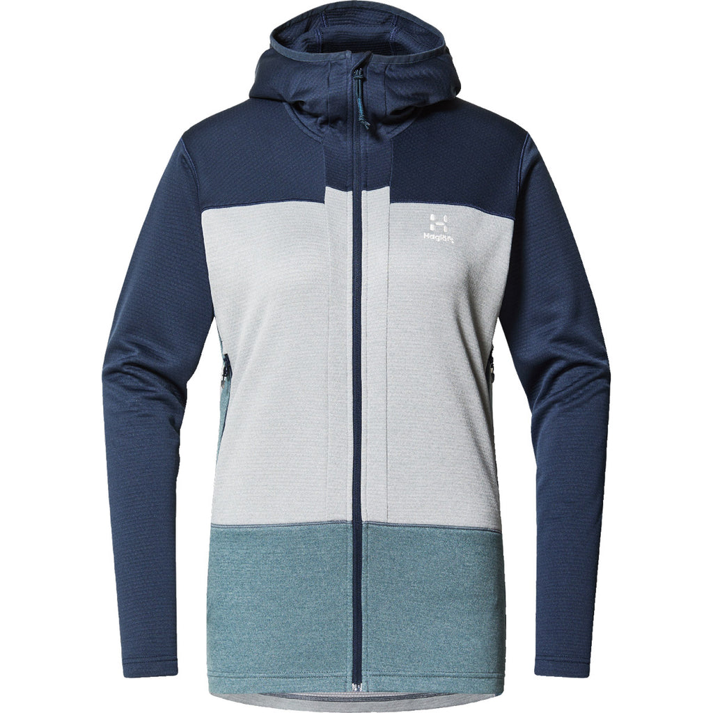 Polar Mujer Roc Flash Mid Hood Women Haglöfs Azul 1