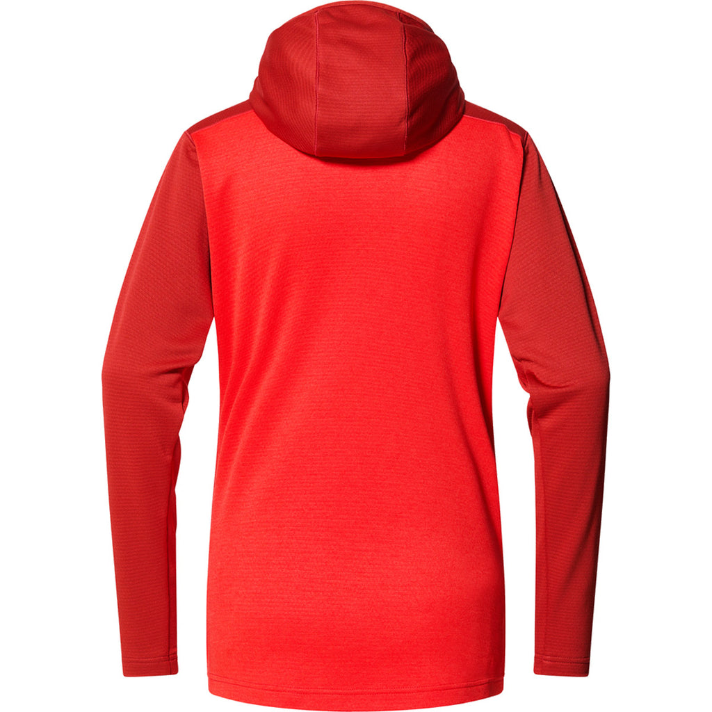 Polar Mujer Roc Flash Mid Hood Women Haglöfs Rojo 2