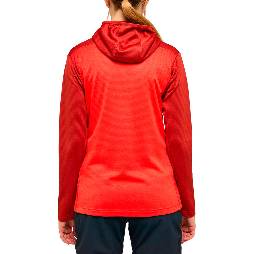 Polar Mujer Roc Flash Mid Hood Women Haglöfs Rojo 4