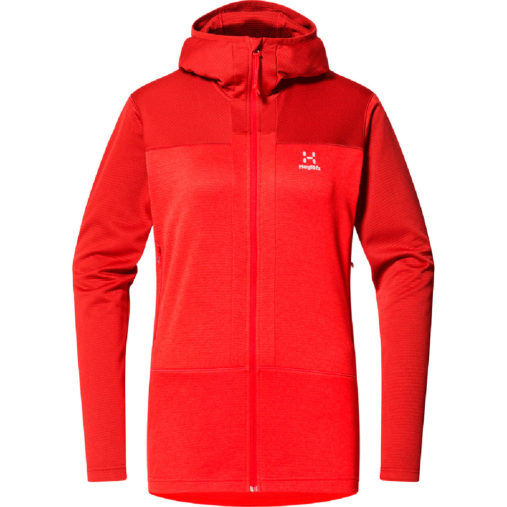 Polar Mujer Roc Flash Mid Hood Women Haglöfs Rojo 1