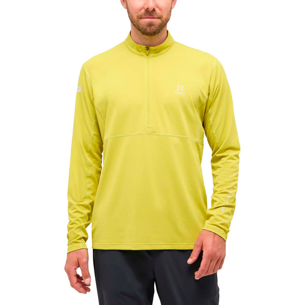 Polar Hombre L.I.M Tempo Trail Halfzip Men Haglöfs Amarillo 3