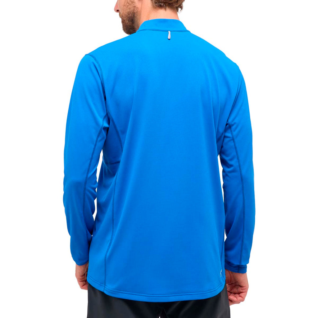 Polar Hombre L.I.M Tempo Trail Halfzip Men Haglöfs Azul 4