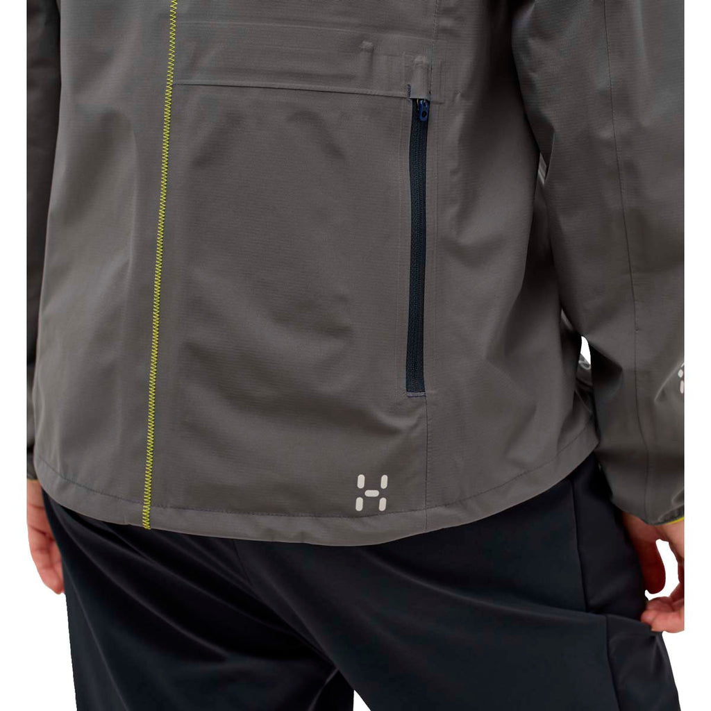 Chaqueta Mujer L.I.M Tempo Trail Proof Jacket Haglöfs Gris 7