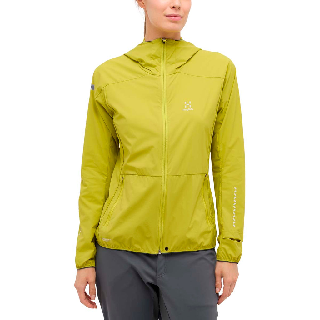 Chaqueta Mujer L.I.M Tempo Trail Jacket Women Haglöfs Amarillo 3