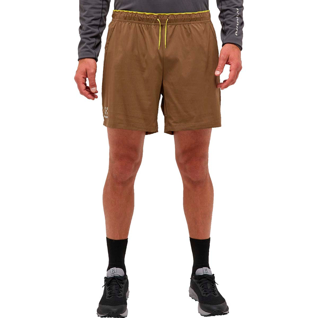 Pantalón Corto Hombre L.I.M Tempo Trail Shorts Men Haglöfs Marrón 3