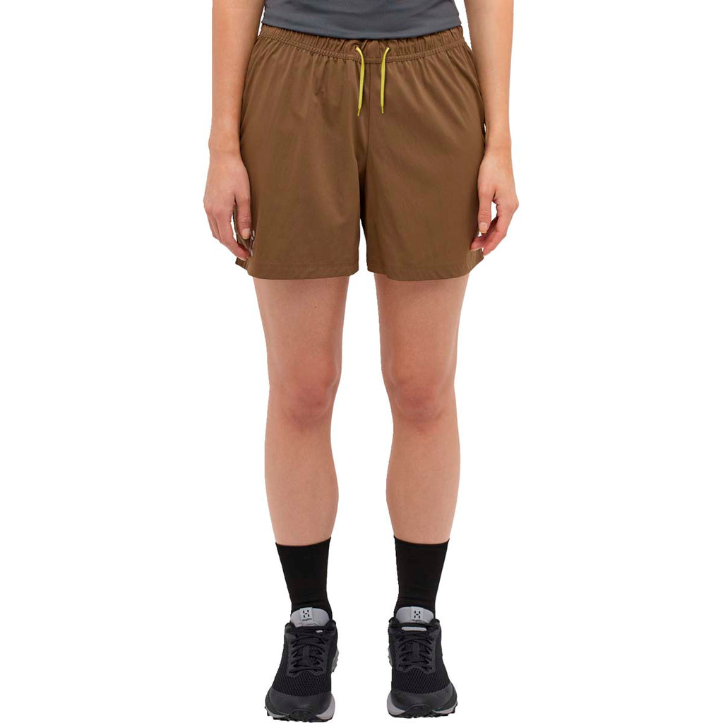 Pantalón Corto Mujer L.I.M Tempo Trail Shorts Women Haglöfs Marrón 3