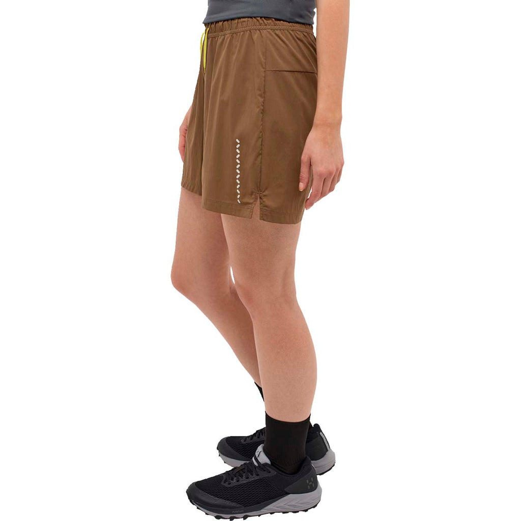 Pantalón Corto Mujer L.I.M Tempo Trail Shorts Women Haglöfs Marrón 4