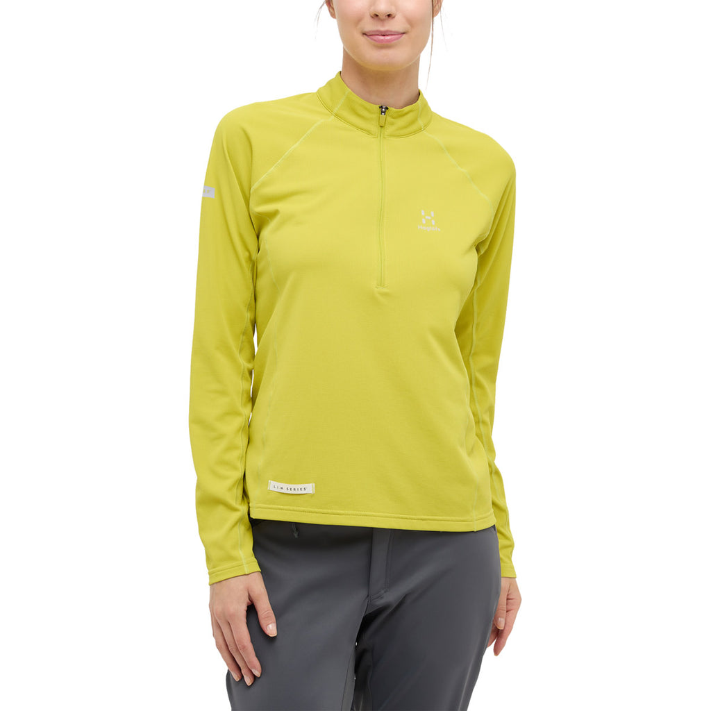 Polar Mujer L.I.M Tempo Trail Halfzip Wome Haglöfs Amarillo 3