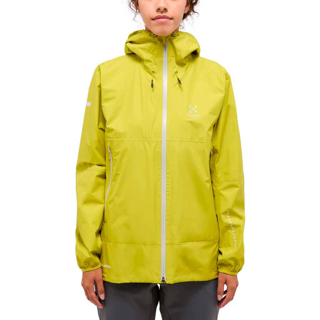 Chaqueta Mujer L.I.M Gtx Ii Jacket Women Haglöfs Amarillo 3