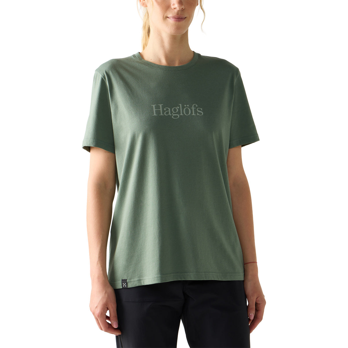 Camiseta Mujer Outsiders Tee Women Haglöfs Verde – M+ store