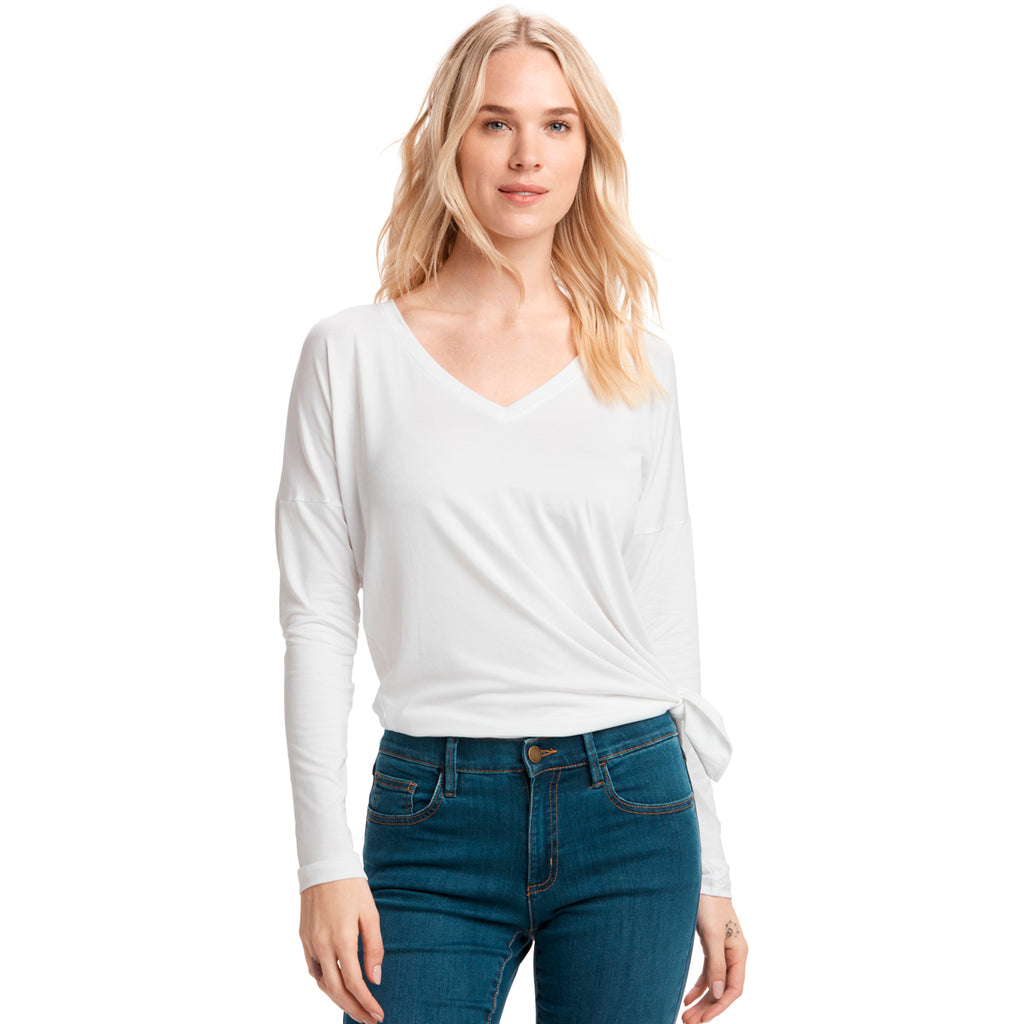 Camiseta Mujer Agda Long Sleeves Lole Blanco 6