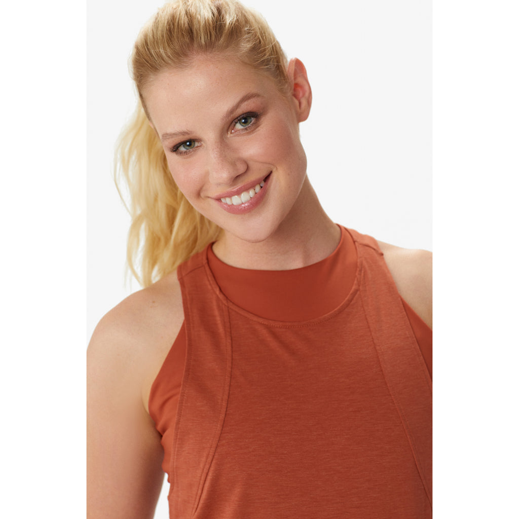 Camiseta De Tirantes Mujer Performance Wool  Tank Top Lole Rojo 5