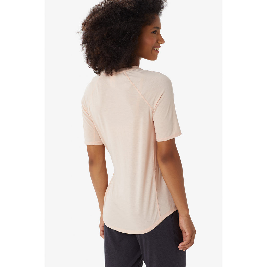 Camiseta Mujer Performance Wool  Short Sleeve Lole Blanco 2