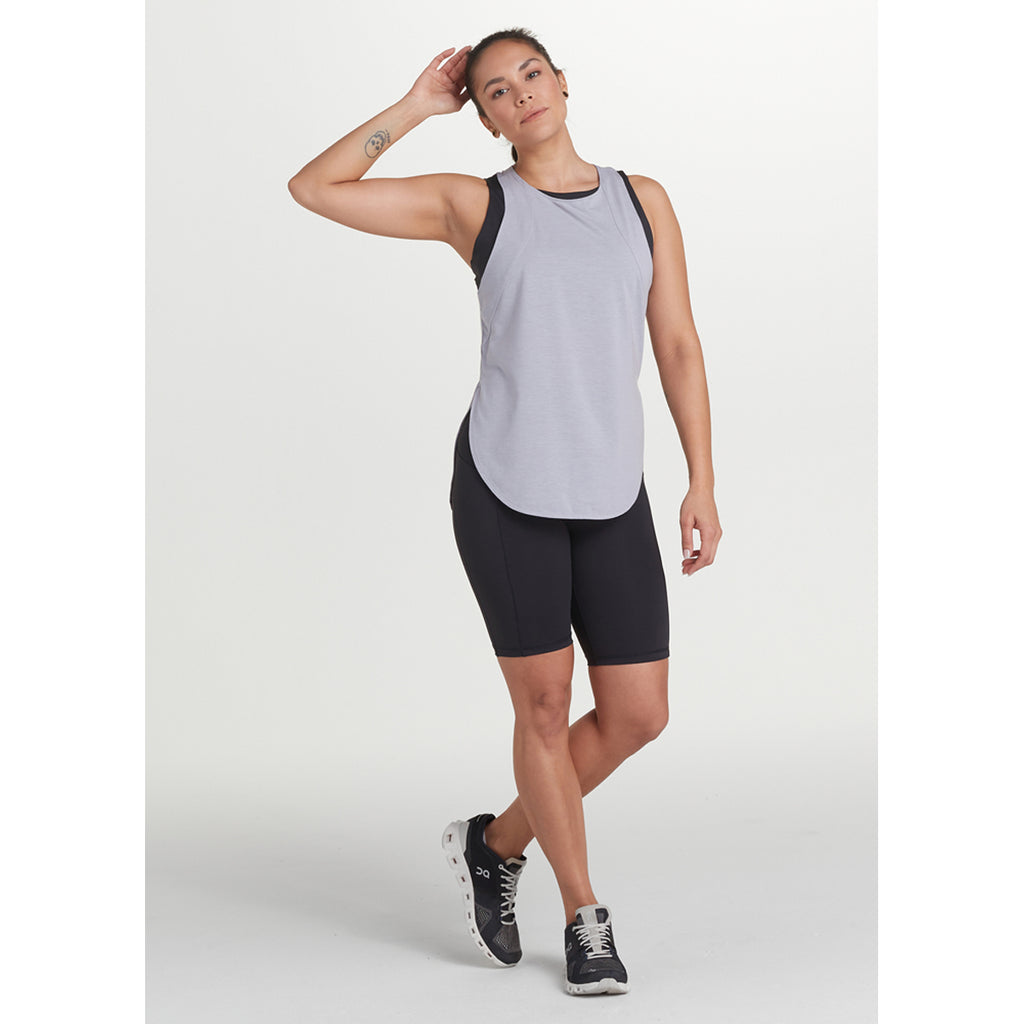 Camiseta De Tirantes Mujer Performance Wool  Tank Top Lole Lila 2