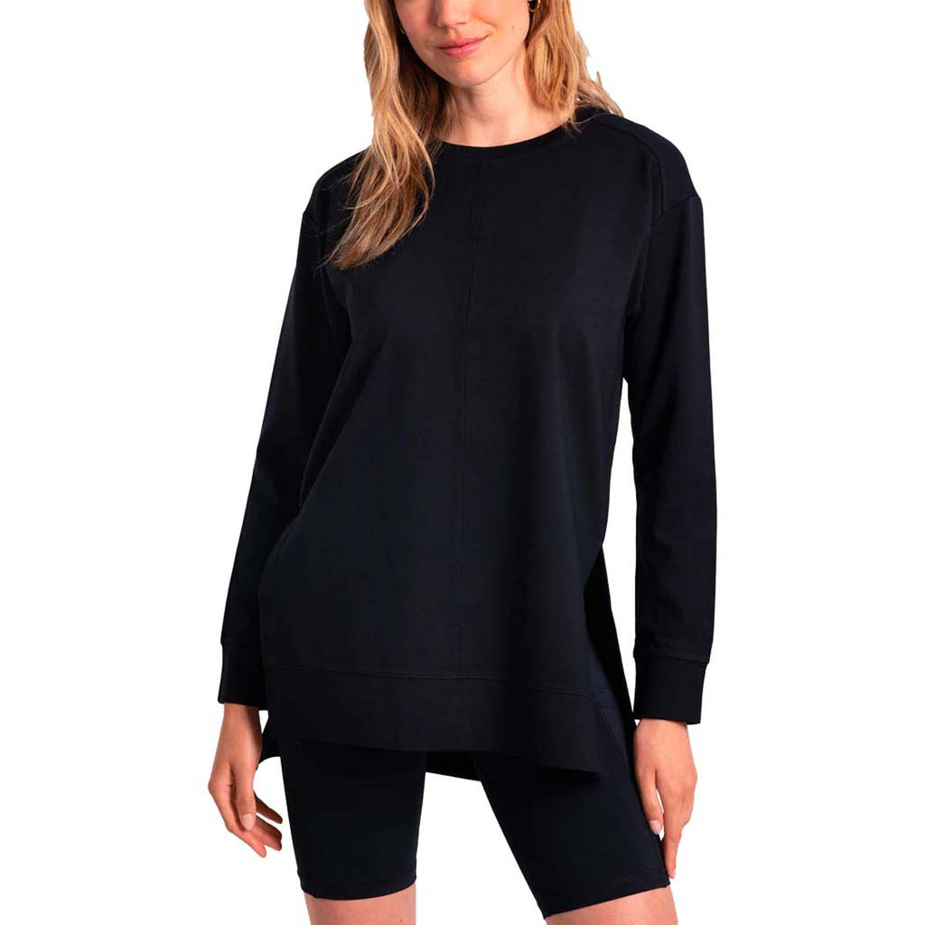 Camiseta Mujer Mindset Tunic Lole Negro 1