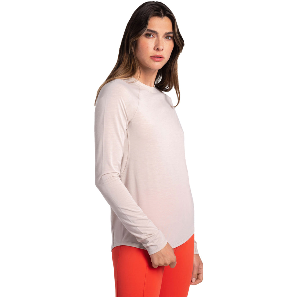 Camiseta Mujer Performance Wool Long Sleeve Lole Gris 4