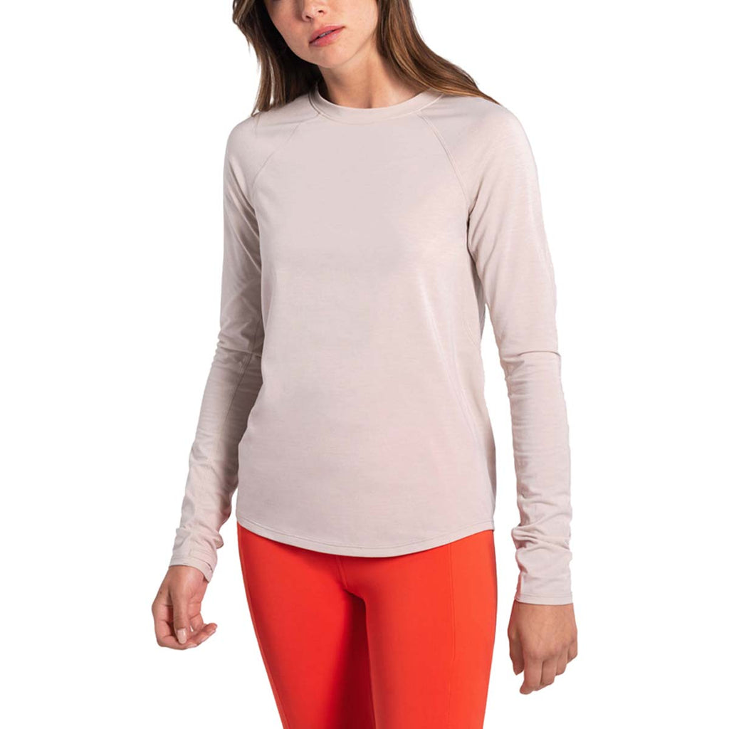 Camiseta Mujer Performance Wool Long Sleeve Lole Gris 1