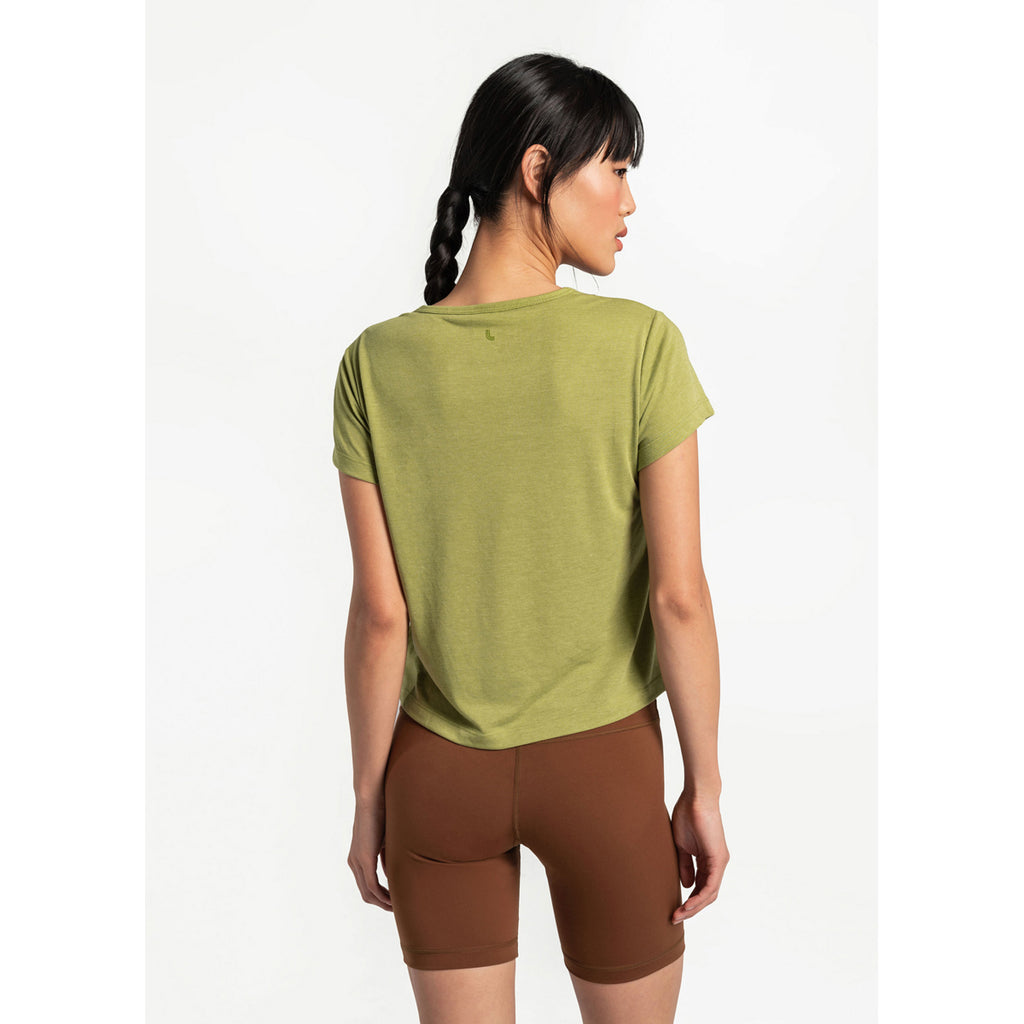 Camiseta Mujer Everyday Short Sleeve Lole Verde 3