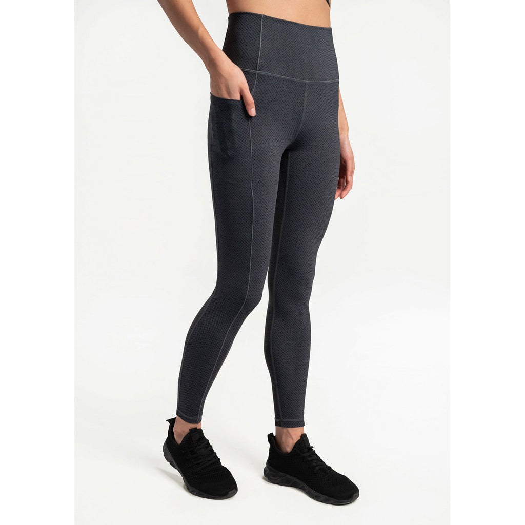 Malla Mujer Step Up Ankle Leggings Lole Negro 4