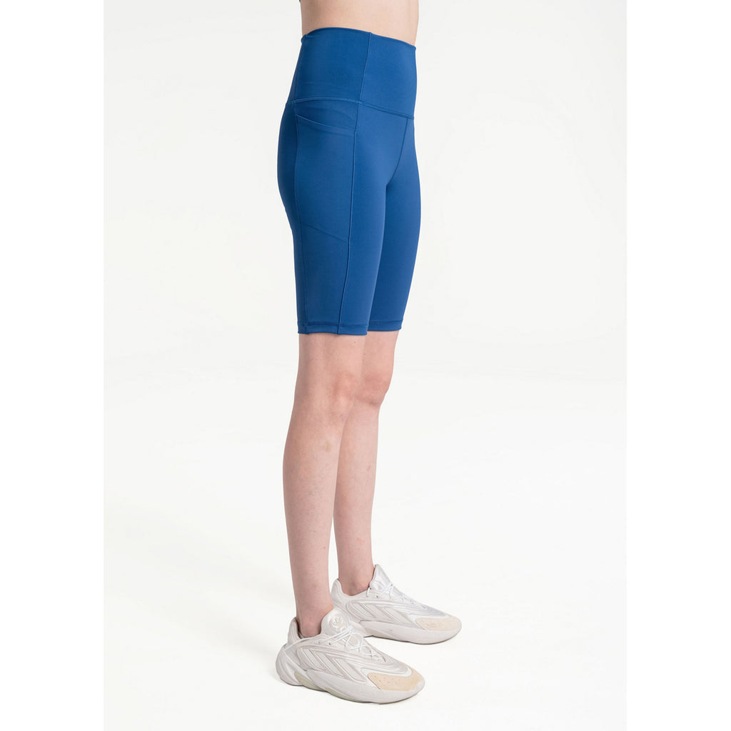 Pantalón Corto Mujer Step Up Biker Shorts Lole Azul 5