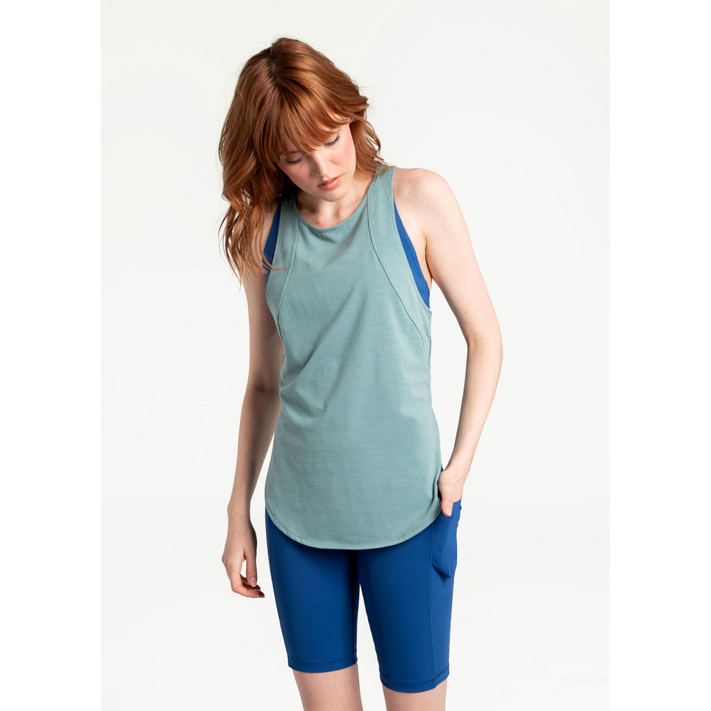 Camiseta De Tirantes Mujer Performance Wool Tank Top Lole Azul 7